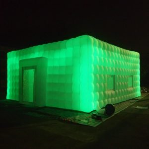 LED cube tent