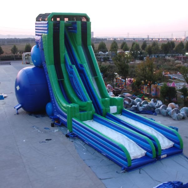 free fall inflatable slide