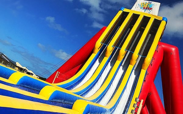 giant inflatable water slide