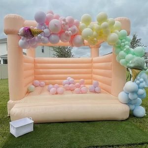 inflatable wedding bouncy castle