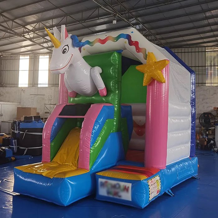 C135d unicorn bouncy castle