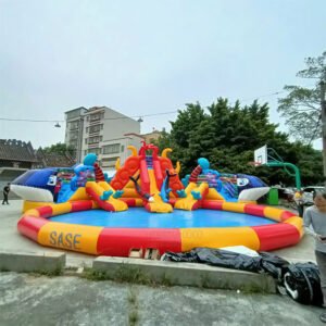 inflatable whale water park