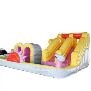 water slide bounce house