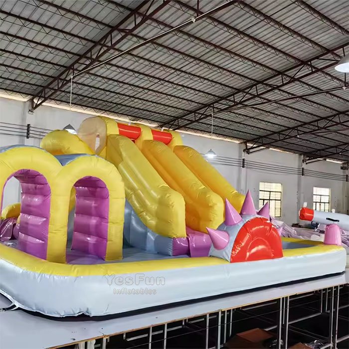 C143c water slide bounce house