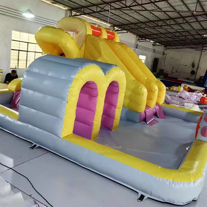 C143e water slide bounce house