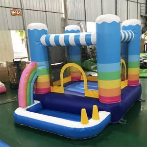 bouncer with pool