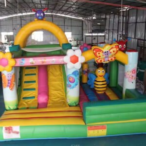 bouncy castle with slide