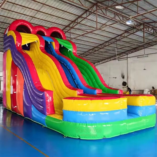 inflatable slide