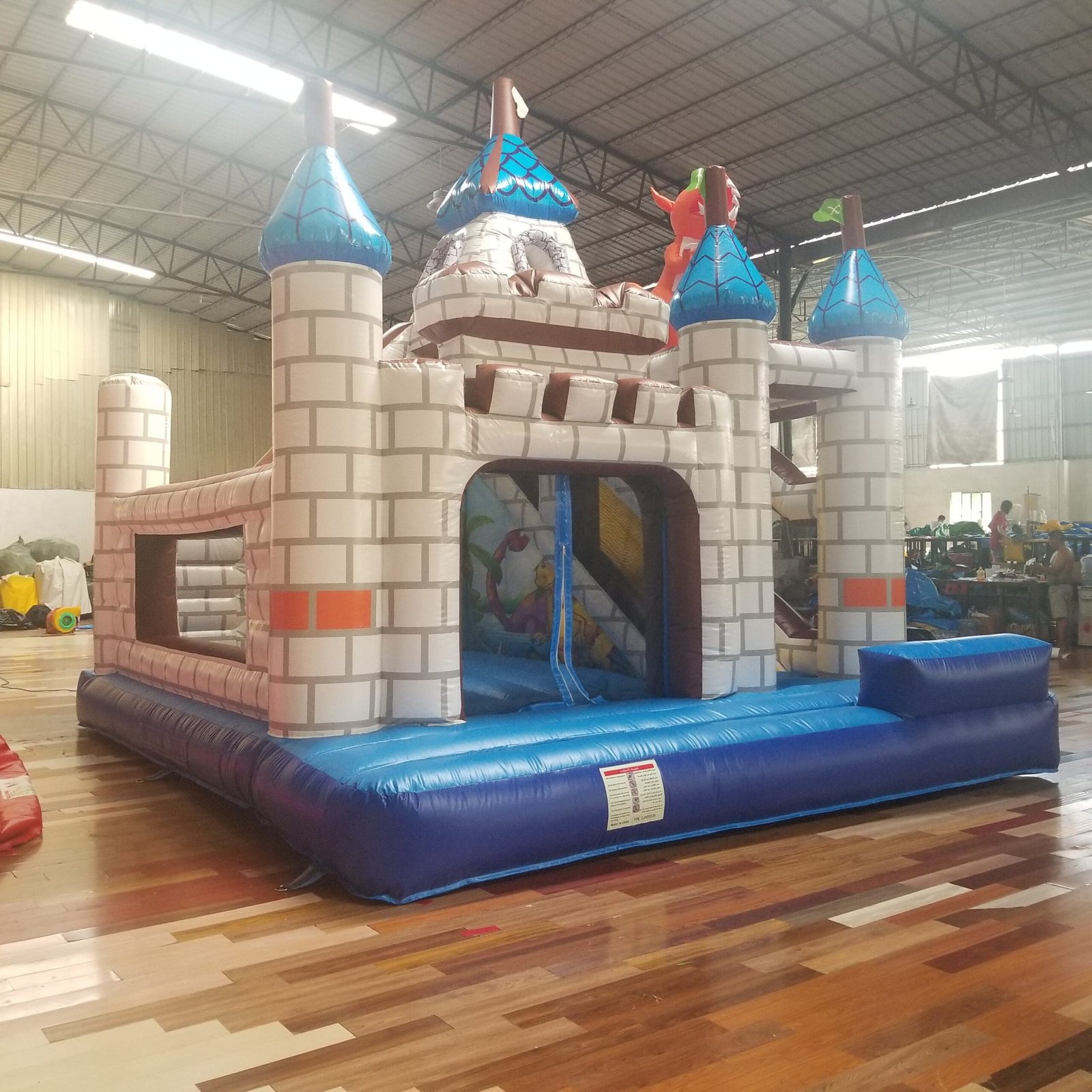 166b 6x5meter inflatable jumping castle