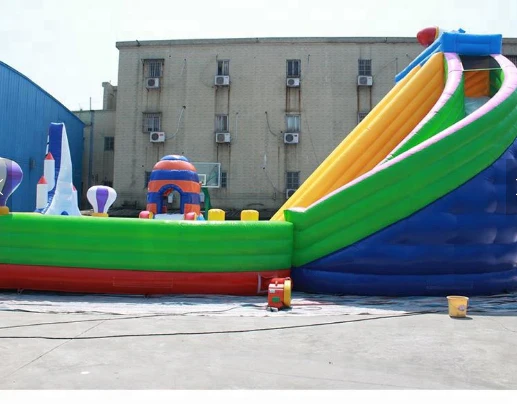 167c inflatable rocket slide