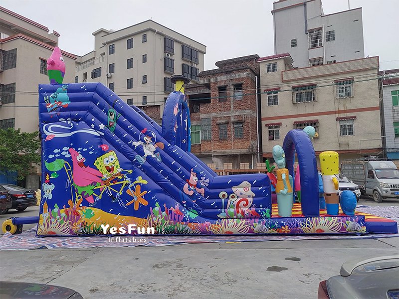 DS157b inflatable slide