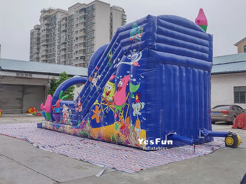 DS157f inflatable slide