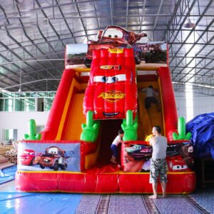 inflatable car slide