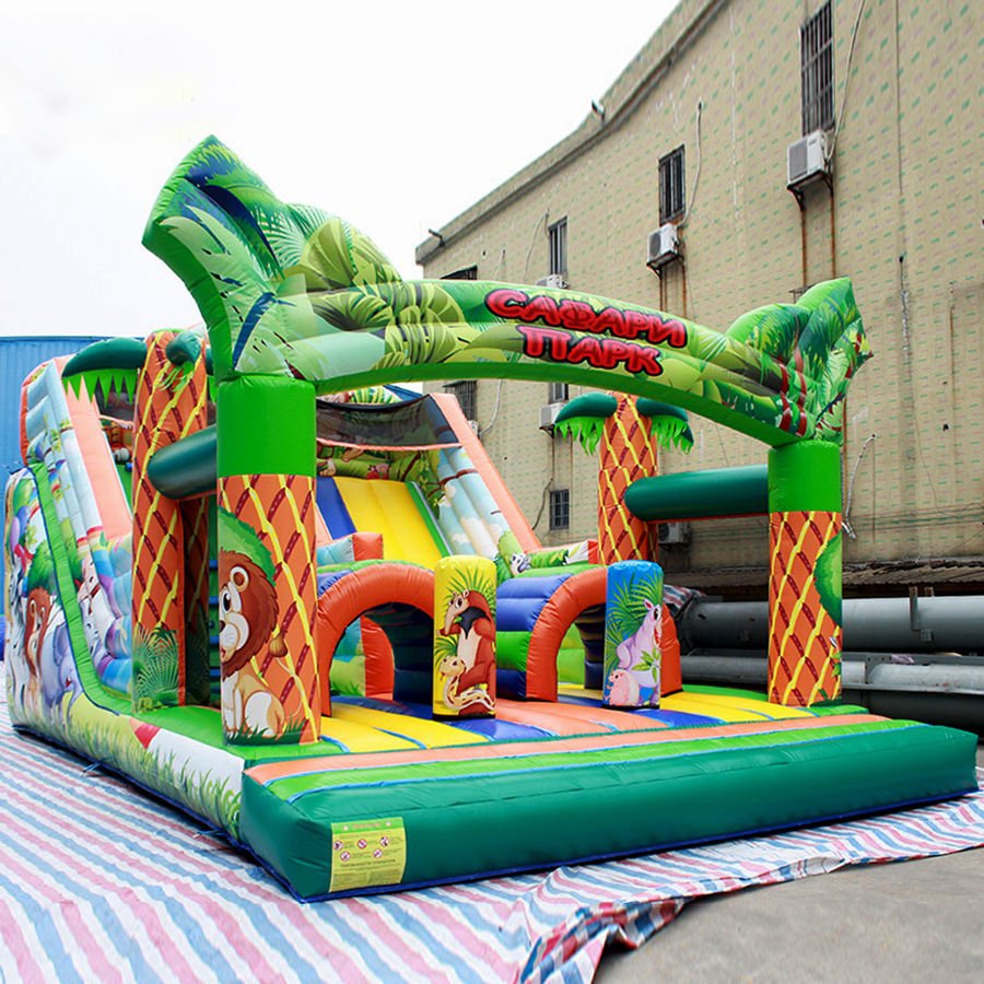 DS164a 拷贝 jungle inflatable slide