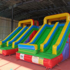 small inflatable slide
