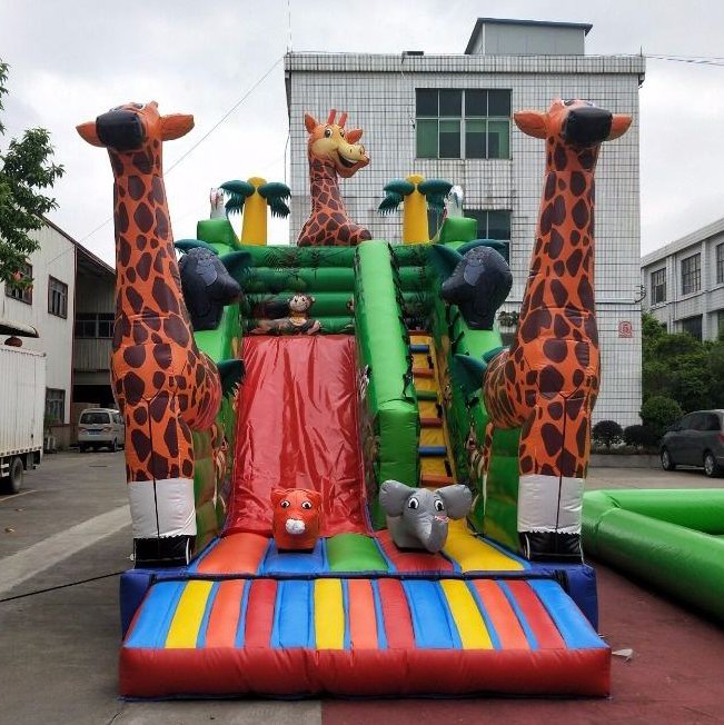 DS177b 拷贝 inflatable forest slide