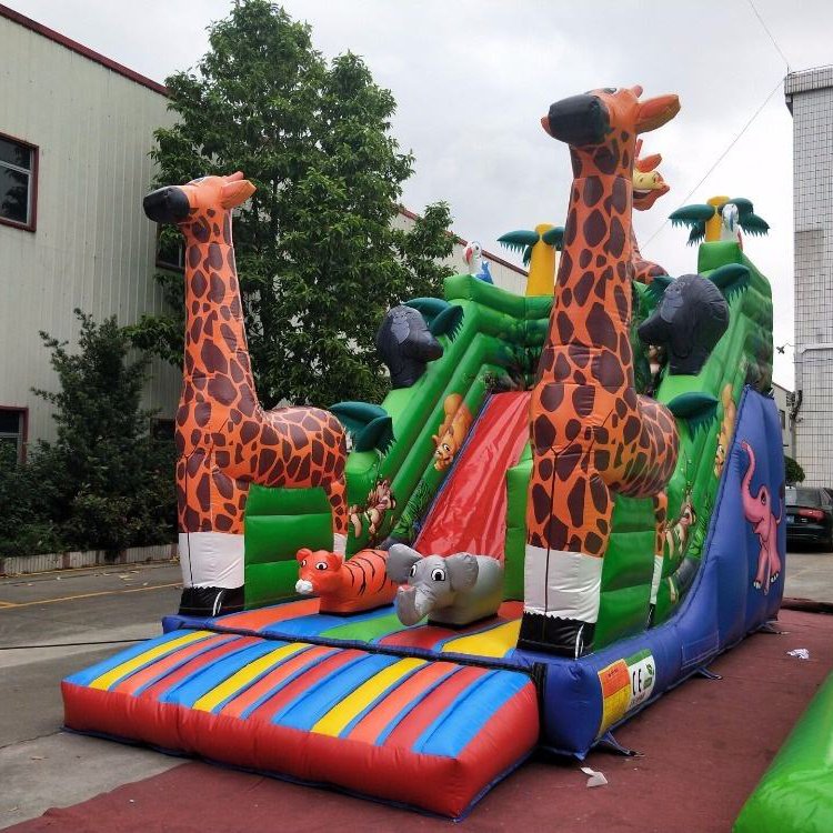 DS177c 拷贝 inflatable forest slide