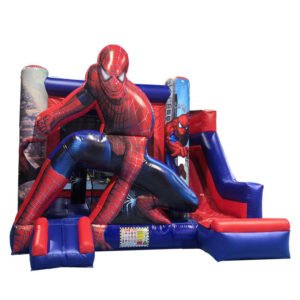 spiderman bouncy castle