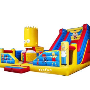 inflatable jumping playground