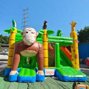 jungle jumping castle