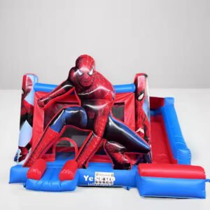 inflatable spider man bouncer