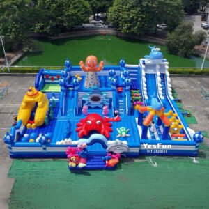 inflatable playground theme park