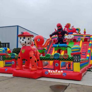 inflatable playground
