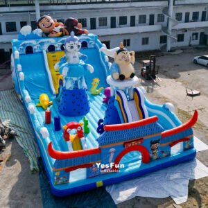 inflatable bouny slide