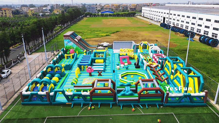 TP033e 拷贝 giant inflatable theme park