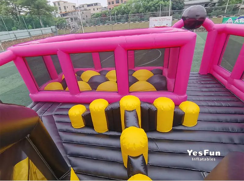 TP035c 拷贝 inflatable theme park obstacle course