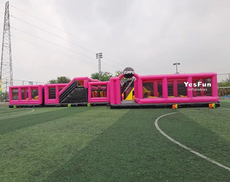 TP035f 拷贝 inflatable theme park obstacle course